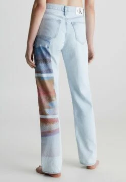 Calvin Klein Jeans High Rise Printed - Straight Leg Jeans - Denim Light 9 Calvin Klein Jeans High Rise Printed - Straight Leg Jeans - Denim Light -Dames Kledings Winkel 00bd63048ee84ac0bfde9ec84cddfb9c