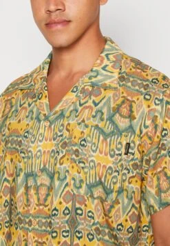 Kaotiko Shirt Jordania Unisex - Overhemdblouse - Mustard -Dames Kledings Winkel 0131adfdeb33444182c5a23c5c06c032