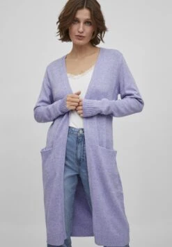 Vila Viril Long Cardigan - Vest - Sweet Lavender -Dames Kledings Winkel 0461c2f76a344ff59c27726778a76a92