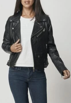 Jacket - Leren Jas - Black