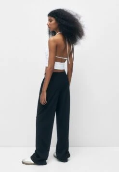 PULL & BEAR Broek - Black -Dames Kledings Winkel 087028c47c9441f69a9d0989426fddcb