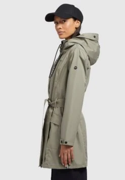 Khujo Lauren - Parka - Khaki -Dames Kledings Winkel 0b3af5a4b5034a4ab036ad03bc17bff5
