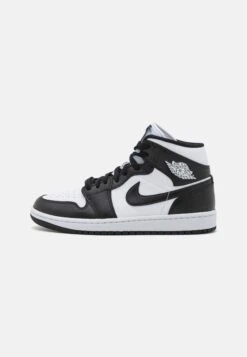Wmns Air Jordan 1 Mid 365 - Sneakers Hoog - White/Black