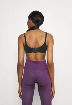 Icebreaker Merino Queens Clasp Bra - Sport Bh - Black -Dames Kledings Winkel 0c950c018704442ba0c590dffda75538