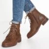 Anna Field Winter Boot - Veterboots - Coffee -Dames Kledings Winkel 0cbb58ddeda641489ef9f77b29a6aebe