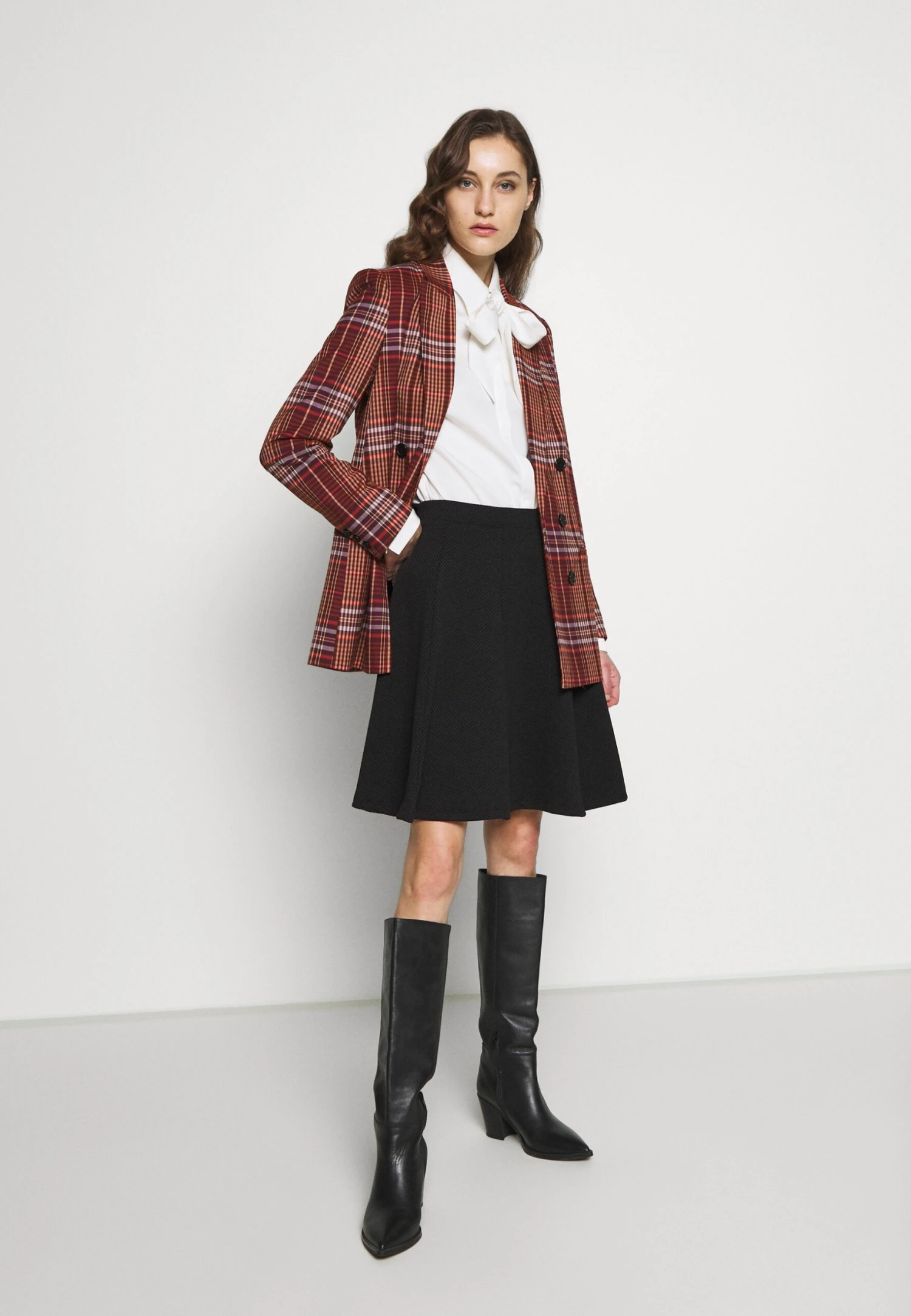 Anna Field Basic Mini A-Line Skirt - Minirok - Black 4 Anna Field Basic Mini A-Line Skirt - Minirok - Black - Afbeelding 2