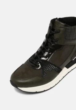 Tamaris Sneakers Hoog - Olive Comb 17 Tamaris Sneakers Hoog - Olive Comb -Dames Kledings Winkel 0f866aa679534415805a6fd3bf10a581