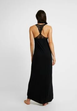 Anna Field Anna Long Viscose Dress- Nachtjapon - Black 9 Anna Field Anna Long Viscose Dress- Nachtjapon - Black -Dames Kledings Winkel 10e5b321d6434ffdbbb5d172b7ad7489