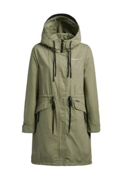 Khujo Nanda4 - Parka - Olivgrün -Dames Kledings Winkel 11d85e2352a44343ba6bf64989edae63