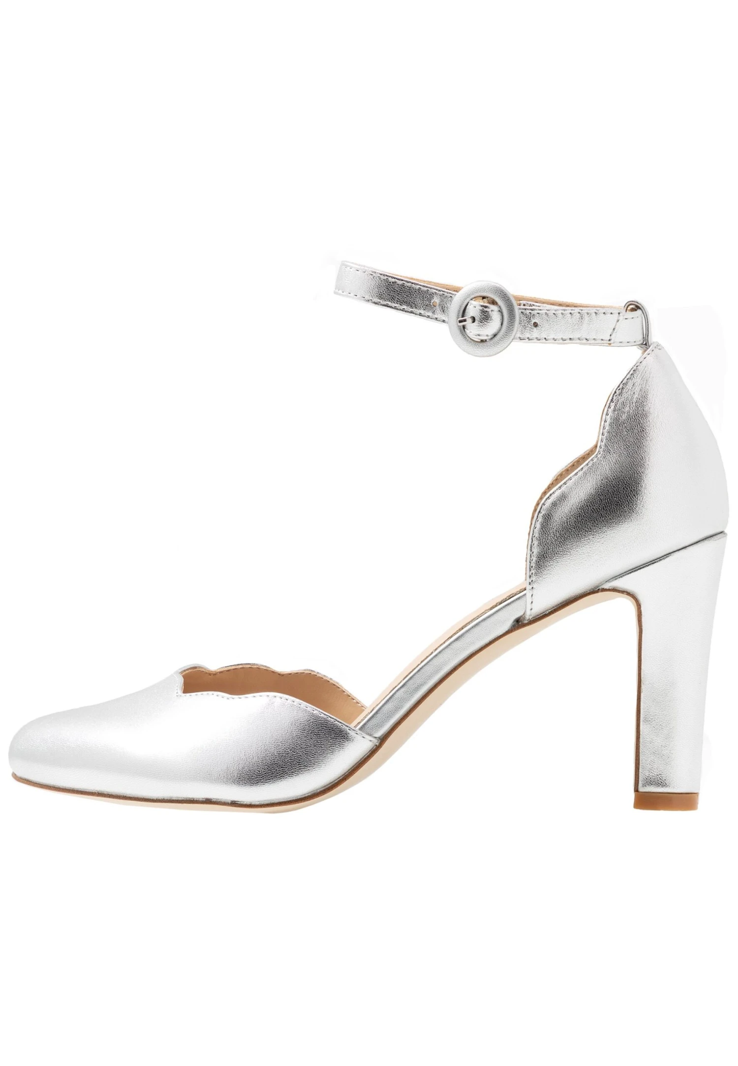 Anna Field Leather Pumps - Hoge Hakken - Silver 4 Anna Field Leather Pumps - Hoge Hakken - Silver - Afbeelding 2