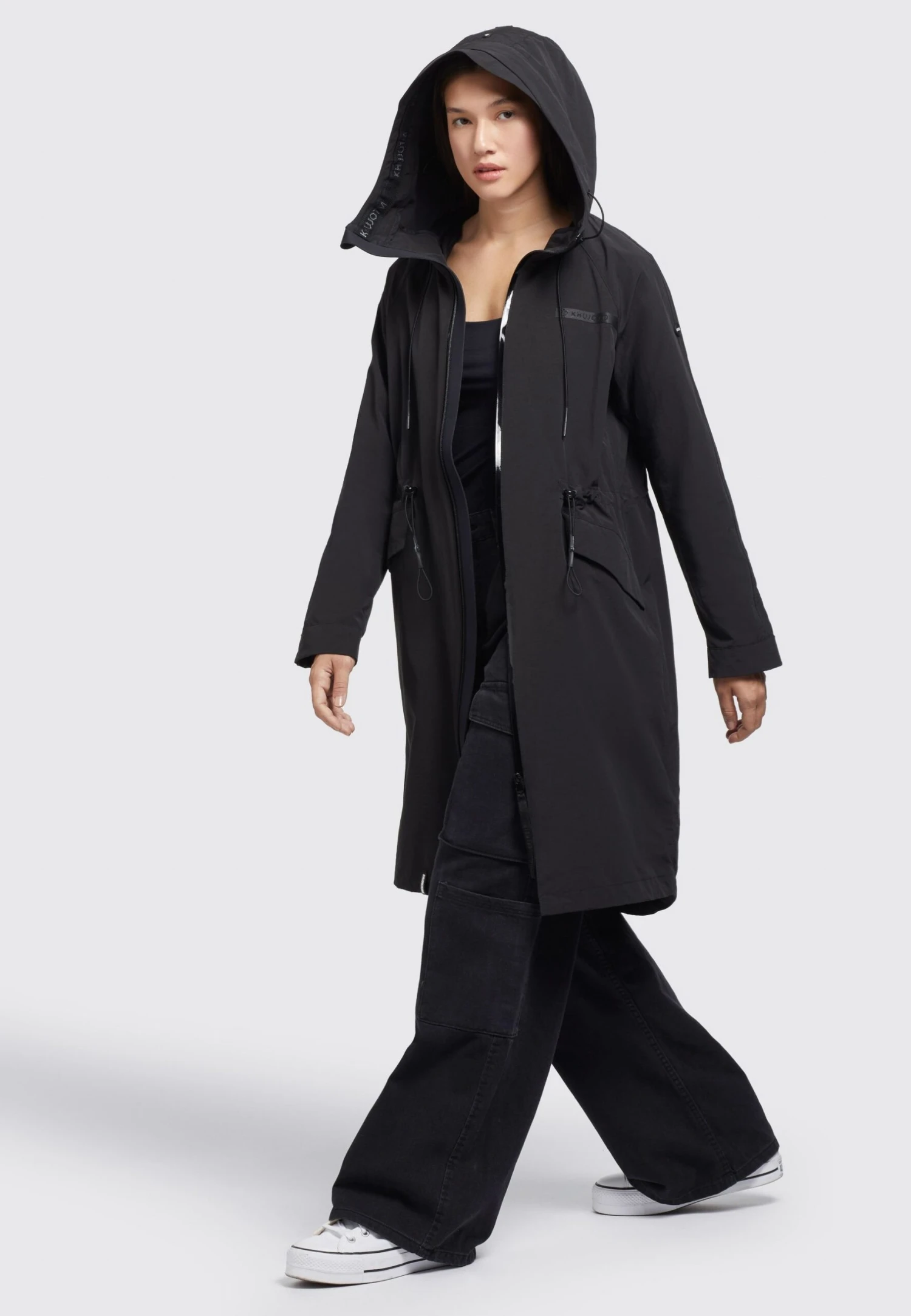 Khujo Marnia - Regenjas - Schwarz 9 Khujo Marnia - Regenjas - Schwarz - Afbeelding 7