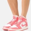 Air Jordan 1 Mid - Sneakers Hoog - White/Sea Coral/Atmosphere/Sail -Dames Kledings Winkel 1645c7a167554067925ba80264533f11