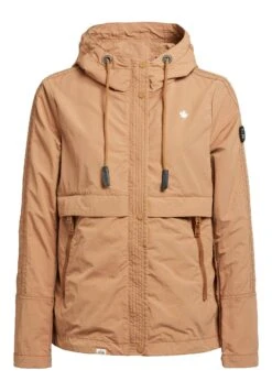 Khujo Zahira3 - Lichte Jas - Toffee -Dames Kledings Winkel 173b55347455497daa163dfe3036ab3c