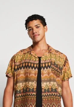 Kaotiko Shirt Mojave Unisex - Overhemdblouse - Brown -Dames Kledings Winkel 1be4cc957ab34d6d8d914d31b880cf8a