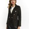 Faina Ikita - Blazer - Schwarz -Dames Kledings Winkel 1f0754d3ed5c42c2abcf118bbd295f2d