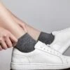 Giesswein Merino Wool Sneaker Socks 3Er-Pack - Sokken - Schiefer -Dames Kledings Winkel 205a7450c7294055abb2ddb5f9adac24