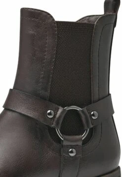 Tamaris Cowboy-/Bikerlaarsjes - Mocca -Dames Kledings Winkel 270c5a06e7784b89af3cbf876bcece70