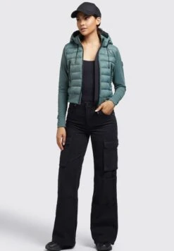 Khujo Dalis Matt - Jas - Kupfergrün -Dames Kledings Winkel 2773c09d36fe42509b3bbcde2ea527fb