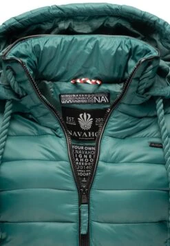 Navahoo Lulana - Jas - Petrol Melange 18 Navahoo Lulana - Jas - Petrol Melange -Dames Kledings Winkel 27775143c08946a6a428fe7e86ebf201