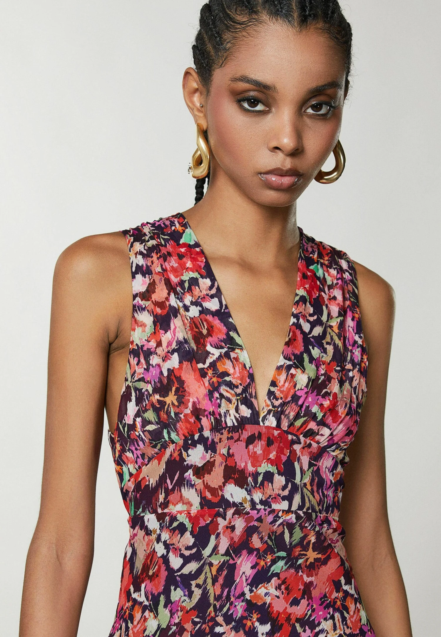 Patrizia Pepe Long - Maxi-Jurk - Martianredflower 6 Patrizia Pepe Long - Maxi-Jurk - Martianredflower - Afbeelding 4