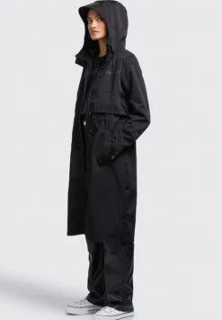 Khujo Jomana - Parka - Schwarz -Dames Kledings Winkel 2bdac0aa5e134a90a3611a620c48b2a2