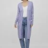Vila Viril Long Cardigan - Vest - Sweet Lavender 1 Vila Viril Long Cardigan - Vest - Sweet Lavender -Dames Kledings Winkel 2dbe9819c22444c782f9776924820e70
