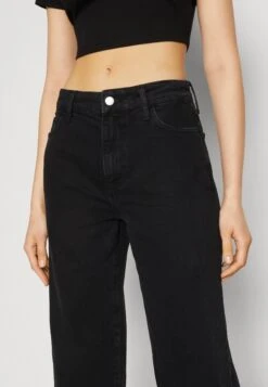 Even&Odd Relaxed Fit Jeans - Black Denim -Dames Kledings Winkel 2ef901ef29f04a79a0a0972e34302e2e