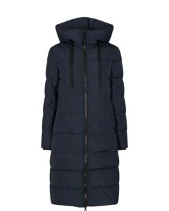 Mos Mosh Nova Coat - Donsjas - Navy -Dames Kledings Winkel 2fe480093ffb40a0961998d6c3a23b37