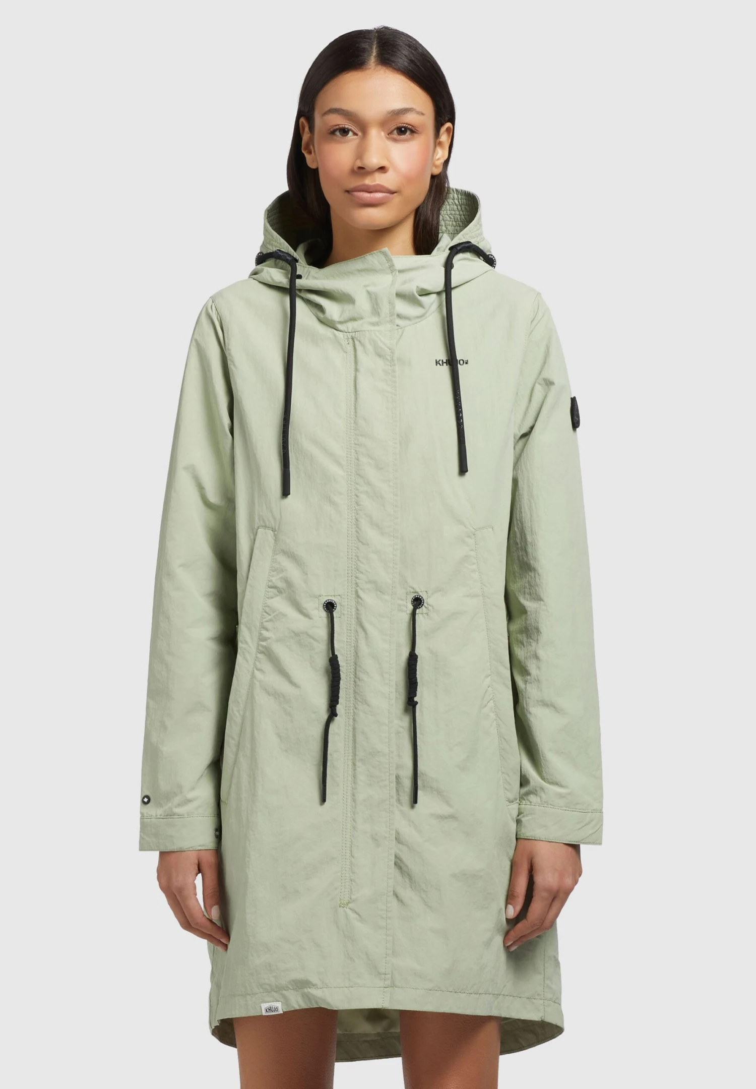 Khujo Adda - Halflange Jas - Blassgrün 3 Khujo Adda - Halflange Jas - Blassgrün