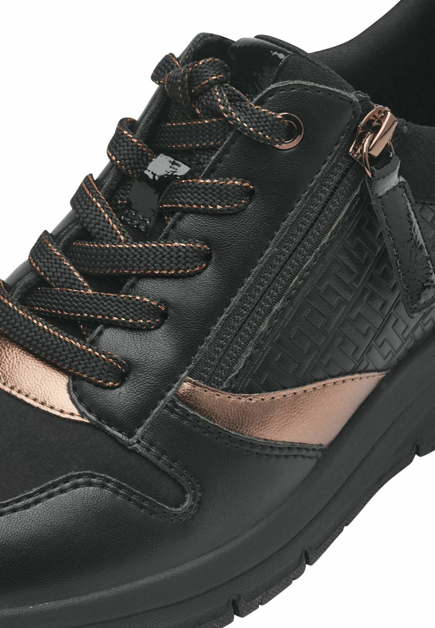 Tamaris Sneakers Laag - Black Copper 7 Tamaris Sneakers Laag - Black Copper - Afbeelding 5