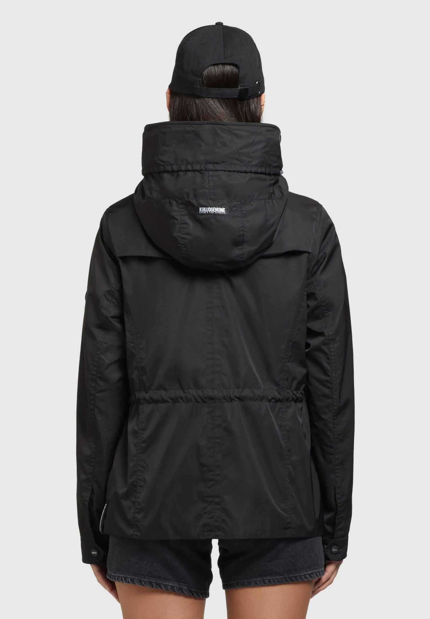 Khujo Debby - Lichte Jas - Schwarz 5 Khujo Debby - Lichte Jas - Schwarz - Afbeelding 3