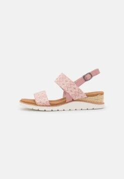 Skechers Beach Kiss - Sandalen Met Sleehak - Blush -Dames Kledings Winkel 34e32bd286a4451f93d86da5823d19c7