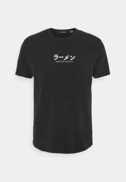 Kaotiko Washed Ramen - T-Shirt Print - Black 10 Kaotiko Washed Ramen - T-Shirt Print - Black -Dames Kledings Winkel 361d6bb7db604b9886726d58630e1799