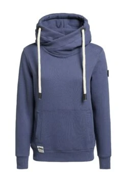 Khujo Rhabea - Hoodie - Dunkelblau -Dames Kledings Winkel 36e32cbb00854c40ae4eaeb01bfcc7d3