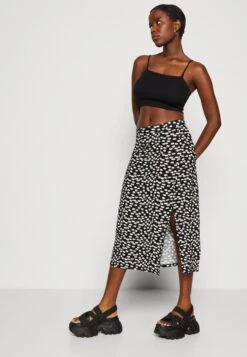 Even&Odd Kokerrok - Black/White/Multi-Coloured -Dames Kledings Winkel 3807f5300854470bad92c14c256328a8