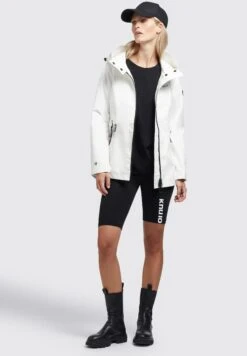 Khujo Junea - Parka - Naturweiß -Dames Kledings Winkel 380912f4acd2478b926493e4af873b7a