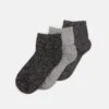 Anna Field Lurex Socks 3 Pack - Sokken - Grey/Black -Dames Kledings Winkel 3a9a8570f02344c6a4aefc39406ada84