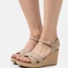 Anna Field Leather - Sandalen Met Hoge Hak - Grey -Dames Kledings Winkel 3d1ad21c84a242f4a6d83de655711570