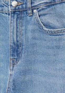 PULL & BEAR High Waist - Straight Leg Jeans - Stone Blue Denim -Dames Kledings Winkel 3d6538f94d9e47d38ecce7d75d1ce112
