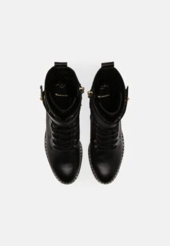 Tamaris Veterboots - Black/Gold 14 Tamaris Veterboots - Black/Gold -Dames Kledings Winkel 3f02e1fe61394065b985e72f5e9e2b87