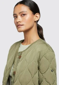 Khujo Sira - Jas - Olivgrün -Dames Kledings Winkel 415db4f1b89245ee9a91f96dd7420e34