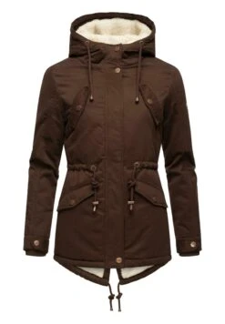 Marikoo Manolya - Winterjas - Dark Choco -Dames Kledings Winkel 435be62a6d344fc5876dcc538b046d28