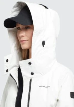 Khujo Junea - Parka - Naturweiß -Dames Kledings Winkel 436e4faa25f44f16b544a8e7ffc4bc2c
