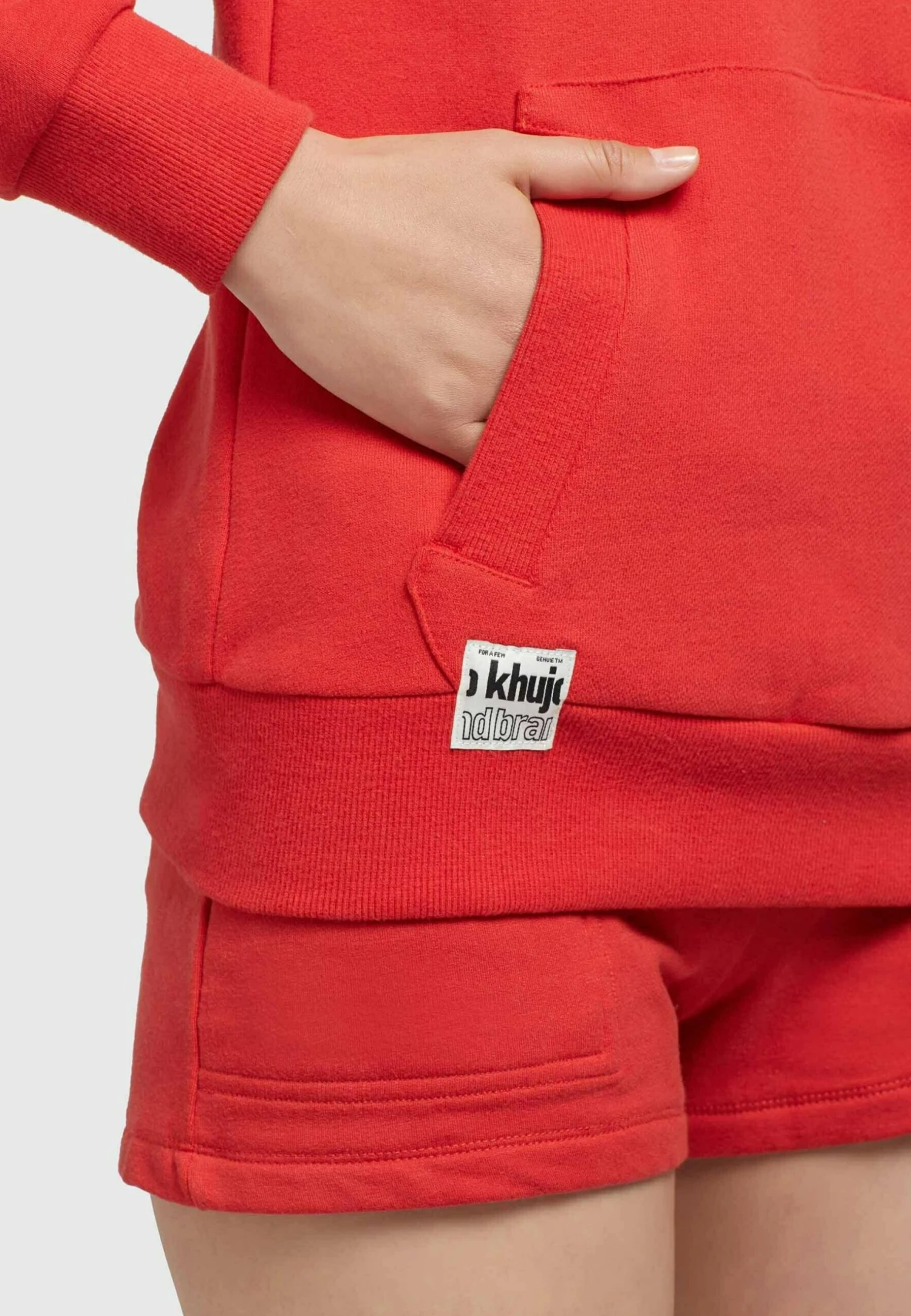 Khujo Rhabea - Hoodie - Rot 6 Khujo Rhabea - Hoodie - Rot - Afbeelding 4