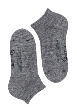 Giesswein Merino Wool Sneaker Socks 3Er-Pack - Sokken - Schiefer -Dames Kledings Winkel 477c9dbce2a4486196d8f26fb35d73fa