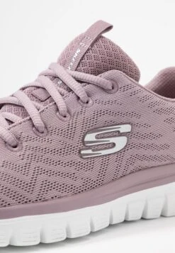 Skechers Graceful - Sneakers Laag - Lavender -Dames Kledings Winkel 48f6aa73a0fc419b8c155d2e7394bd7d