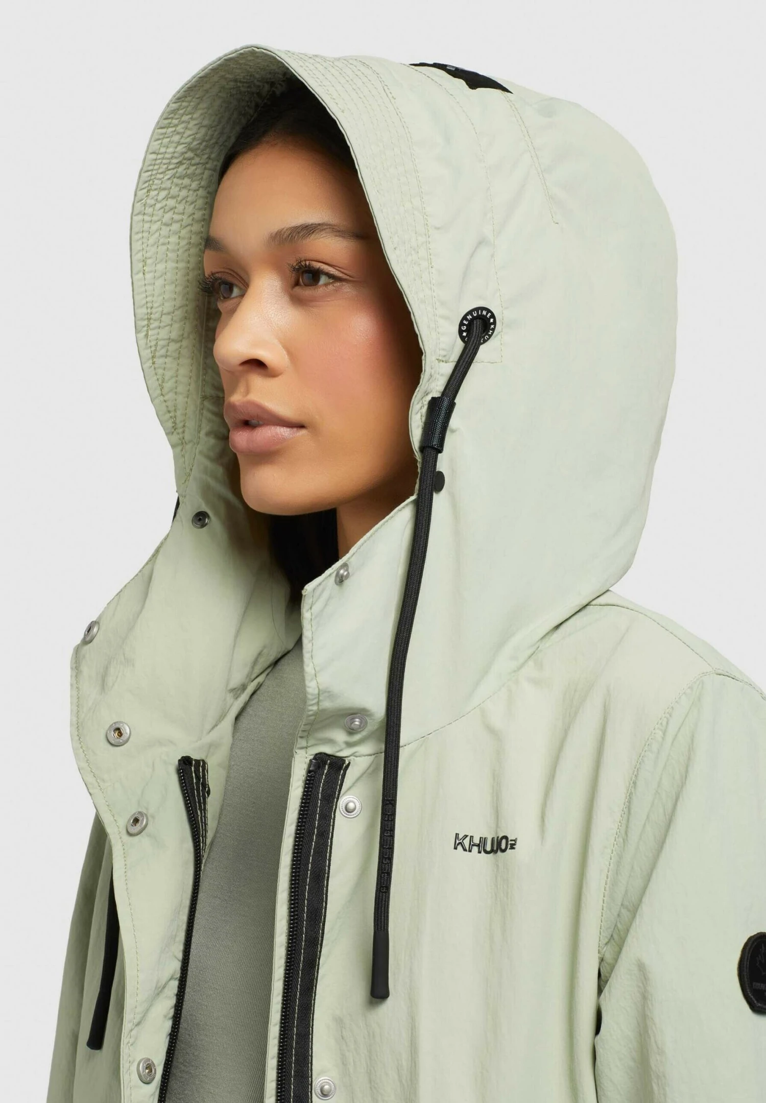 Khujo Adda - Halflange Jas - Blassgrün 8 Khujo Adda - Halflange Jas - Blassgrün - Afbeelding 6