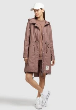Khujo Nanda3 - Parka - Mauve -Dames Kledings Winkel 4d0bcd6112bb4768ab0bc315a849bfb4