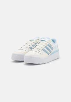 Adidas Originals Forum Bold Stripes W - Sneakers Laag - Off White/Clear Sky/White -Dames Kledings Winkel 4d771d7e5d324394ba70f9eeb43d527b