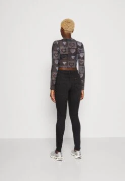 Lee Scarlett High - Jeans Skinny Fit - Tingled Black -Dames Kledings Winkel 4f45153781714449bde568ada2ce48eb